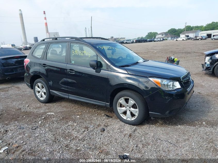 2015 Subaru Forester VIN: JF2SJAVC3FH586160 Lot: 39682945