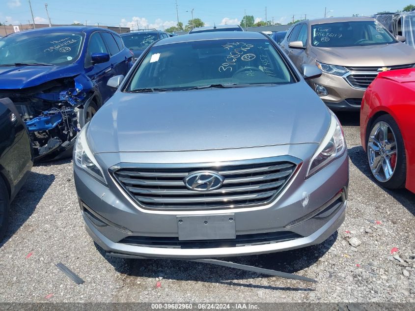 2015 Hyundai Sonata Se VIN: 5NPE24AF7FH119458 Lot: 39682960