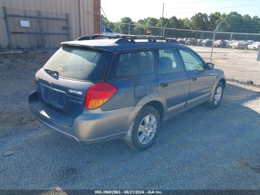 2005 Subaru Outback Outback 2.5I VIN: 4S4BP61CX57371130 Lot: 39682963