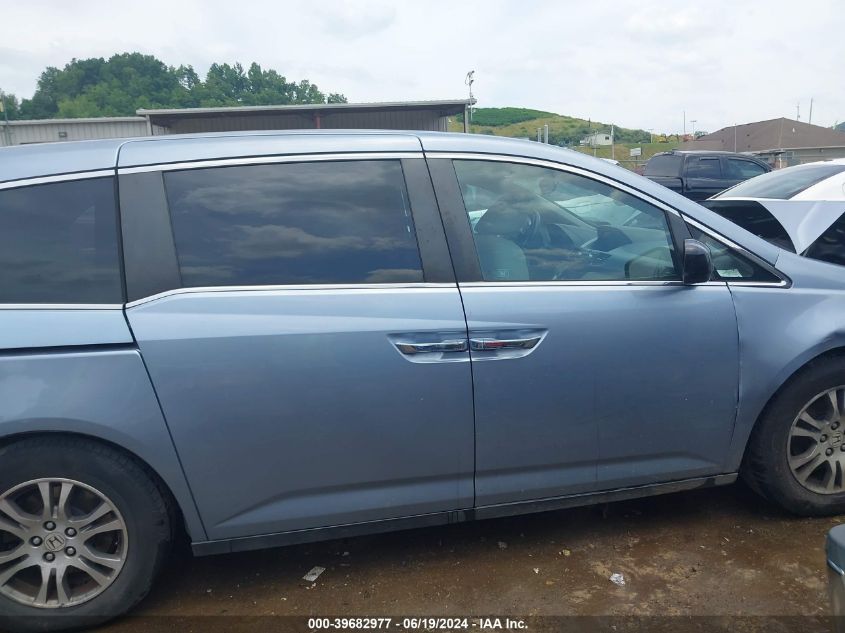 2012 Honda Odyssey Ex-L VIN: 5FNRL5H62CB060193 Lot: 39682977