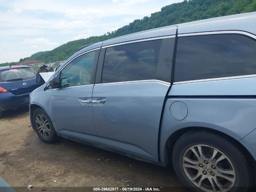 2012 Honda Odyssey Ex-L VIN: 5FNRL5H62CB060193 Lot: 39682977