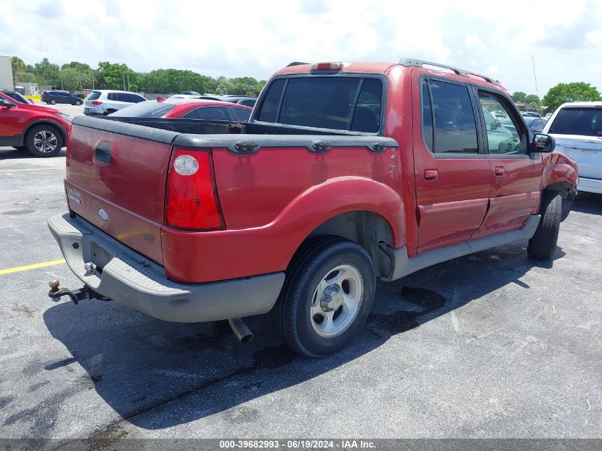 2002 Ford Explorer Sport Trac VIN: 1FMZU67E02UB25829 Lot: 39682993