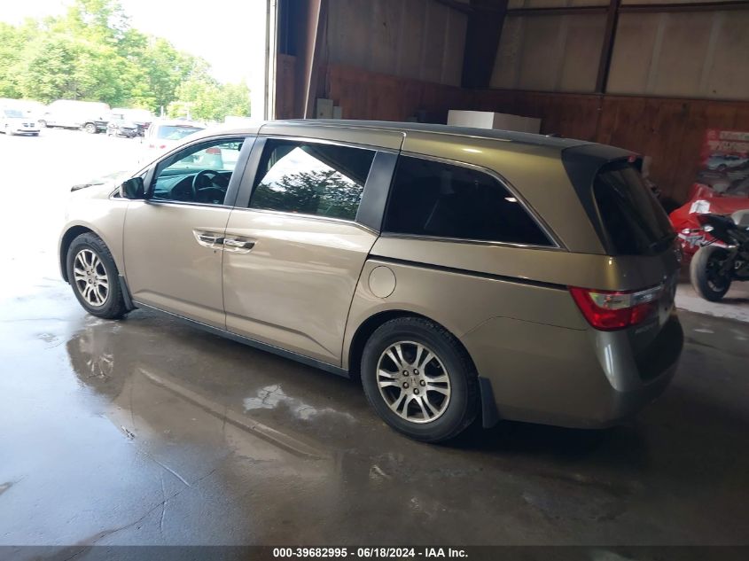 2011 Honda Odyssey Ex-L VIN: 5FNRL5H61BB018208 Lot: 39682995