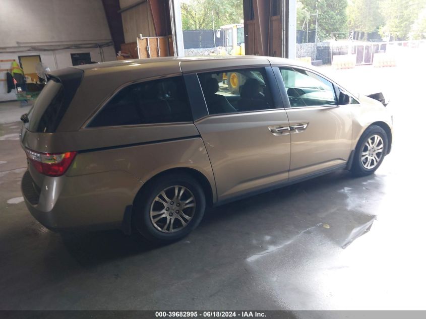 2011 Honda Odyssey Ex-L VIN: 5FNRL5H61BB018208 Lot: 39682995