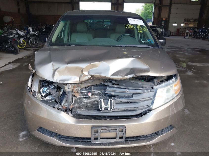 2011 Honda Odyssey Ex-L VIN: 5FNRL5H61BB018208 Lot: 39682995