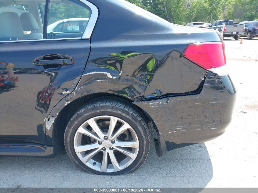 2013 Subaru Legacy 2.5I Premium VIN: 4S3BMBG61D3030907 Lot: 39683001