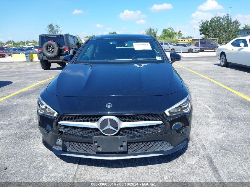 2022 Mercedes-Benz Cla 250 Coupe 4Matic VIN: W1K5J4HB8NN263224 Lot: 39683014