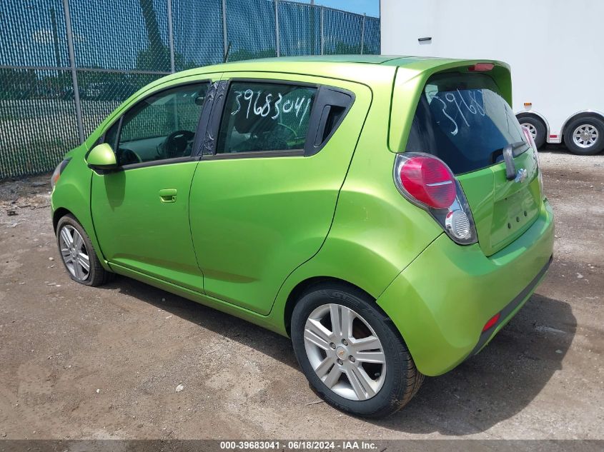 2014 Chevrolet Spark Ls Manual VIN: KL8CA6S91EC525706 Lot: 39683041