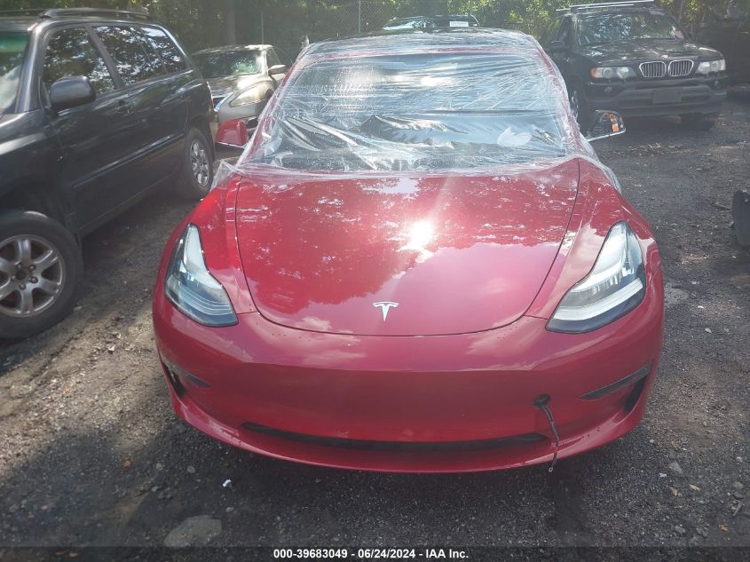 2018 Tesla Model 3 Long Range/Mid Range VIN: 5YJ3E1EA7JF022067 Lot: 39683049