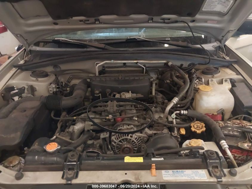 2004 Subaru Forester 2.5X VIN: JF1SG63604H744590 Lot: 39683047