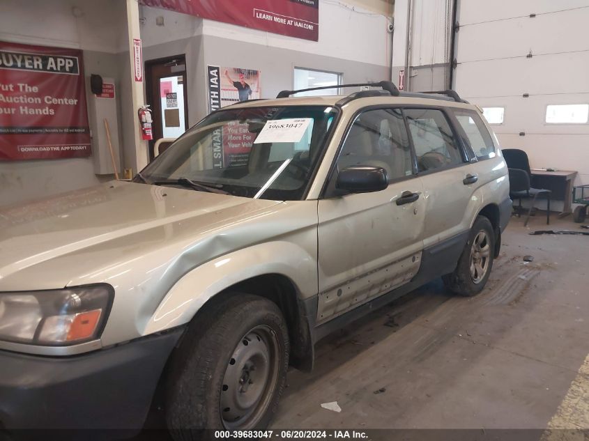2004 Subaru Forester 2.5X VIN: JF1SG63604H744590 Lot: 39683047