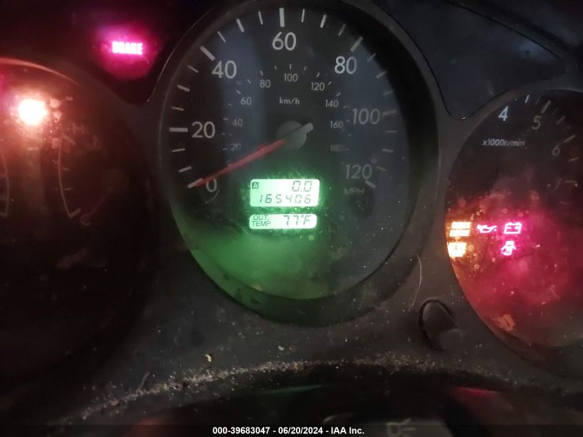 2004 Subaru Forester 2.5X VIN: JF1SG63604H744590 Lot: 39683047