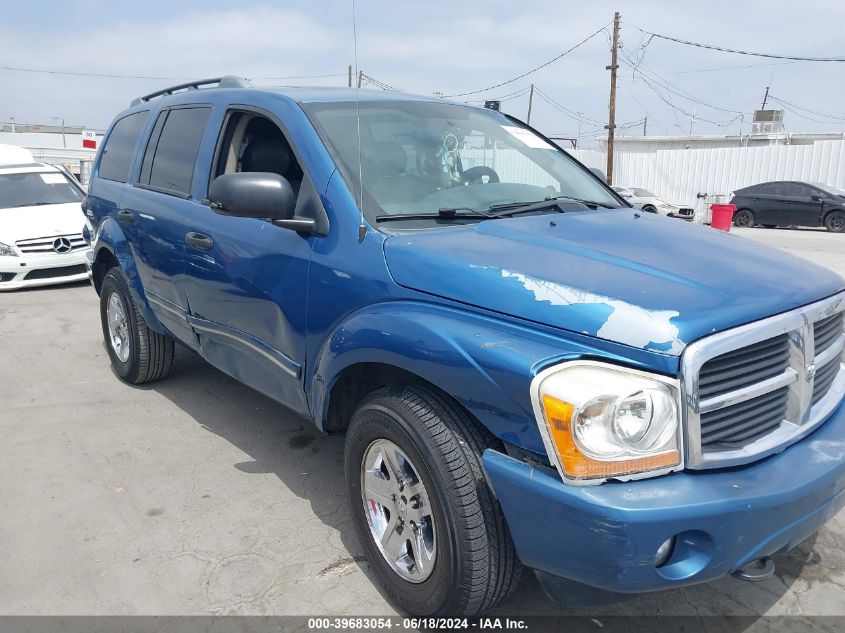 2005 Dodge Durango Limited VIN: 1D8HB58D75F596098 Lot: 39683054