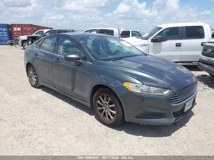 2015 FORD FUSION S - 3FA6P0G77FR193948