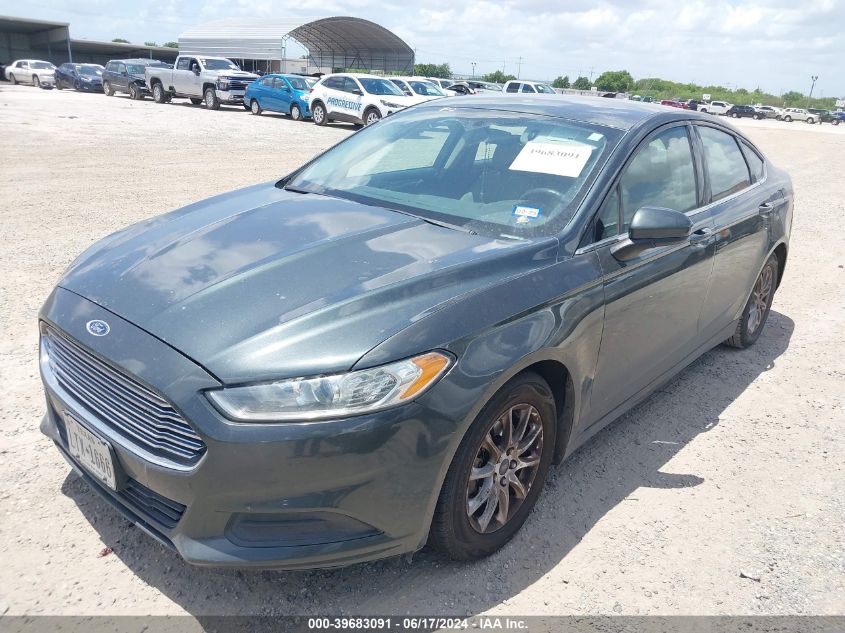 2015 FORD FUSION S - 3FA6P0G77FR193948