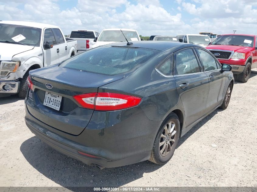 2015 FORD FUSION S - 3FA6P0G77FR193948