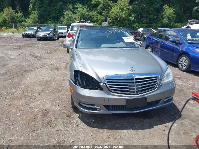 2013 Mercedes-Benz S 550 4Matic VIN: WDDNG9EB3DA494389 Lot: 39683093