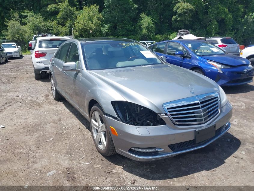 2013 Mercedes-Benz S 550 4Matic VIN: WDDNG9EB3DA494389 Lot: 39683093