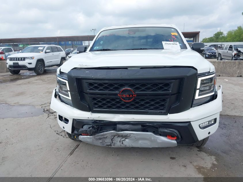 2024 Nissan Titan Pro-4X 4X4 VIN: 1N6AA1ED5RN107044 Lot: 39683096