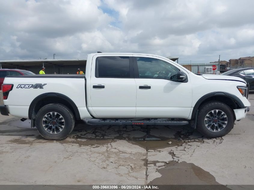 2024 Nissan Titan Pro-4X 4X4 VIN: 1N6AA1ED5RN107044 Lot: 39683096