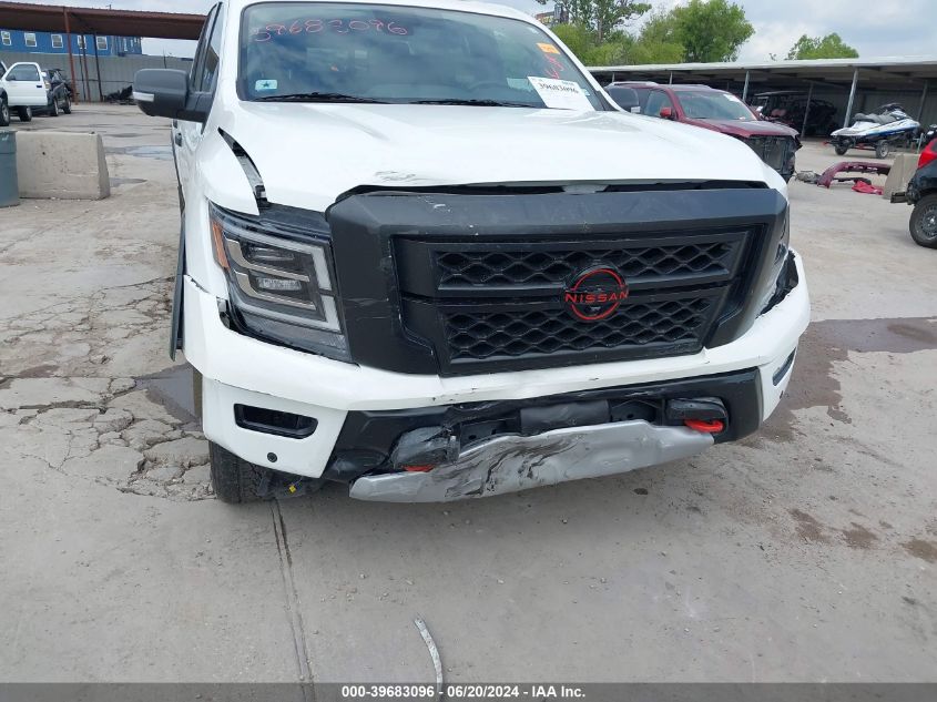 2024 Nissan Titan Pro-4X 4X4 VIN: 1N6AA1ED5RN107044 Lot: 39683096