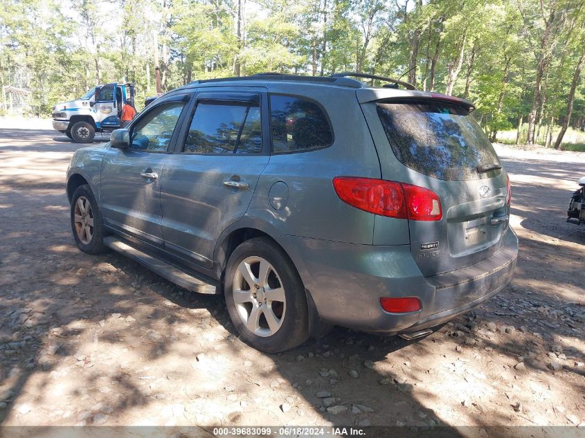 2009 Hyundai Santa Fe Limited VIN: 5NMSH13E09H326599 Lot: 39683099