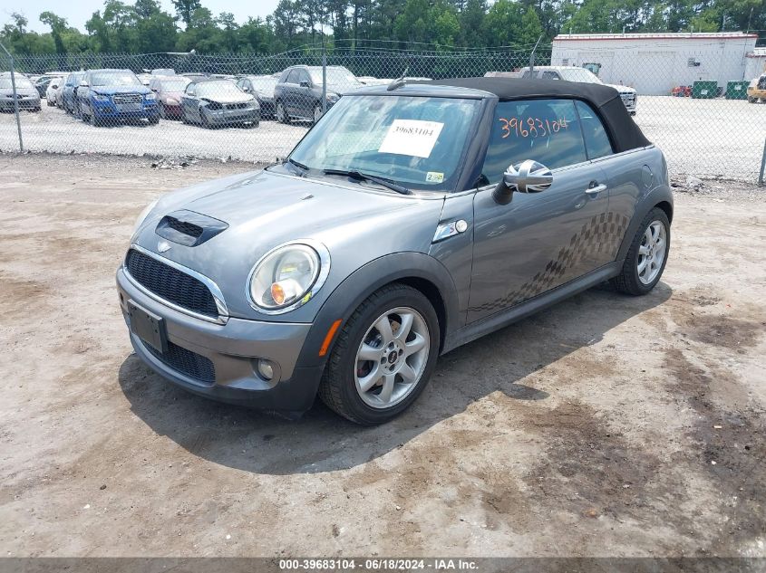 2010 Mini Cooper S VIN: WMWMS3C5XATY08776 Lot: 39683104