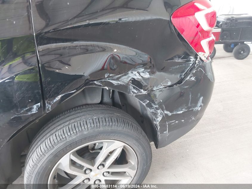 2016 Chevrolet Equinox Ltz VIN: 2GNALDEK1G1110574 Lot: 39683114