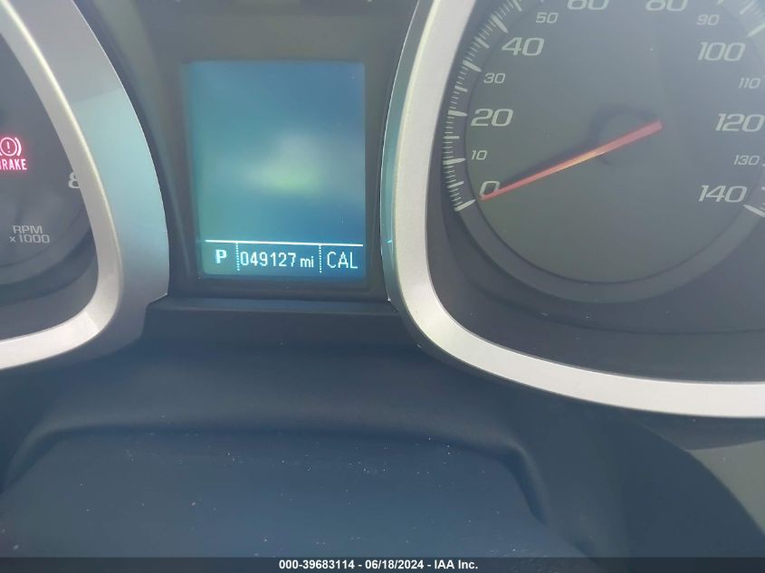 2016 Chevrolet Equinox Ltz VIN: 2GNALDEK1G1110574 Lot: 39683114