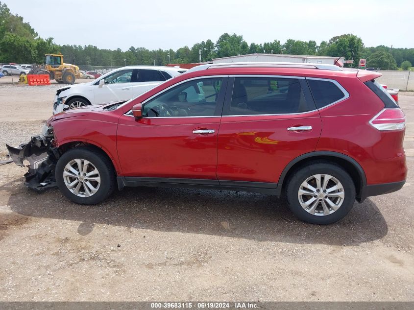 2015 Nissan Rogue Sv VIN: KNMAT2MT5FP572466 Lot: 39683115