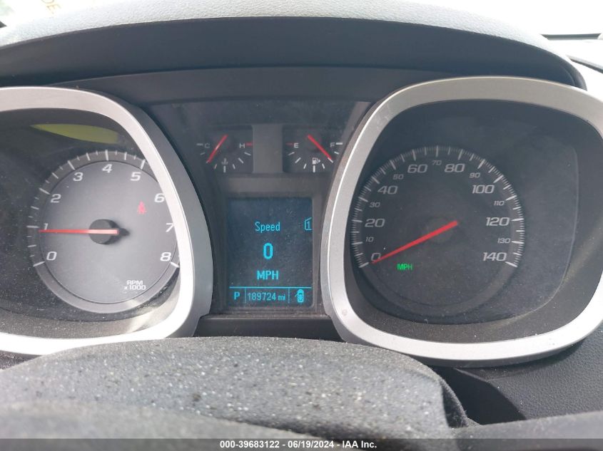 2012 Chevrolet Equinox Ls VIN: 2GNALBEK1C6350810 Lot: 39683122