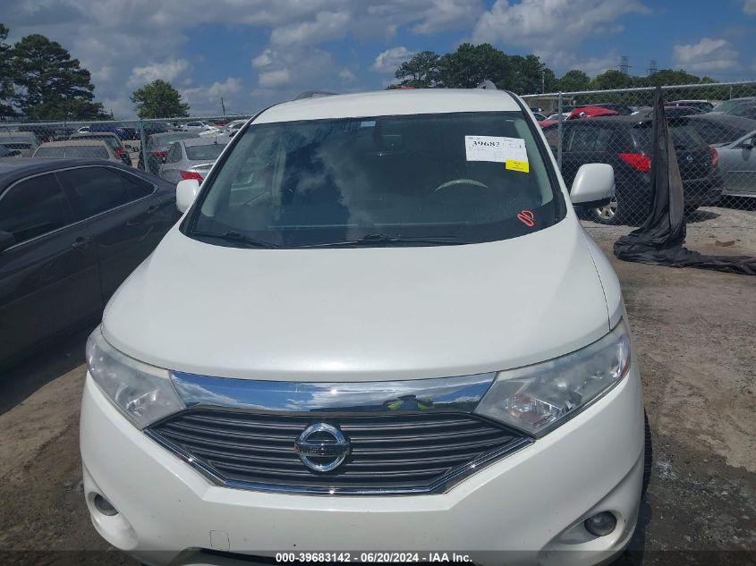 2015 Nissan Quest Sl VIN: JN8AE2KPXF9121980 Lot: 39683142