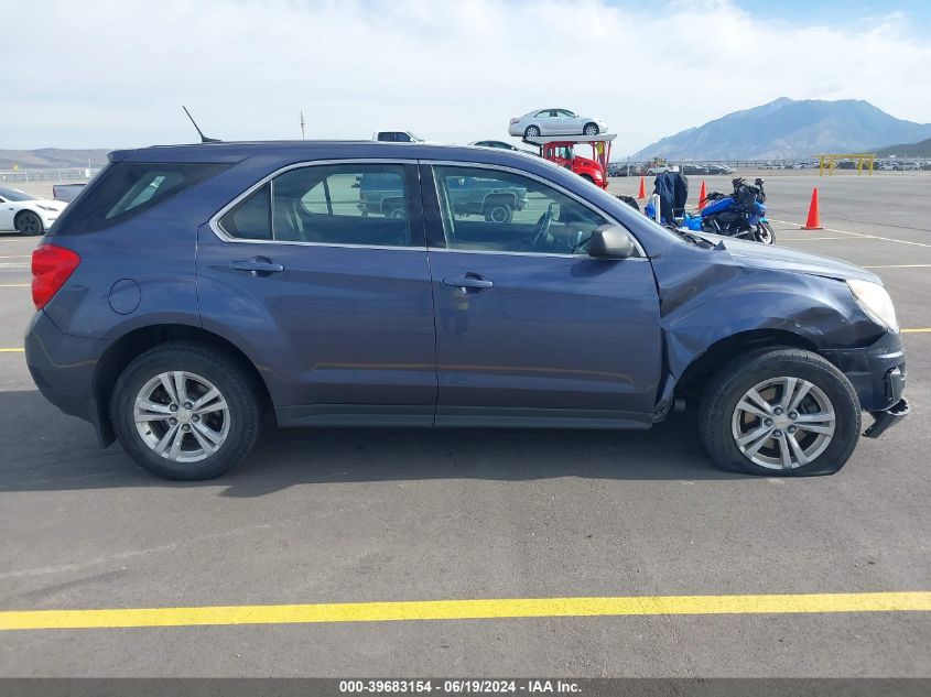 2013 Chevrolet Equinox Ls VIN: 2GNFLCEK4D6160612 Lot: 39683154