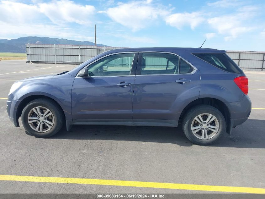 2013 Chevrolet Equinox Ls VIN: 2GNFLCEK4D6160612 Lot: 39683154