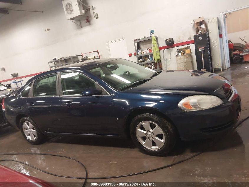 2008 Chevrolet Impala Lt VIN: 2G1WT58K081376128 Lot: 39683155