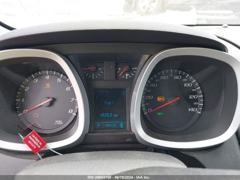 2010 Chevrolet Equinox Lt VIN: 2CNALDEW2A6204657 Lot: 39683158