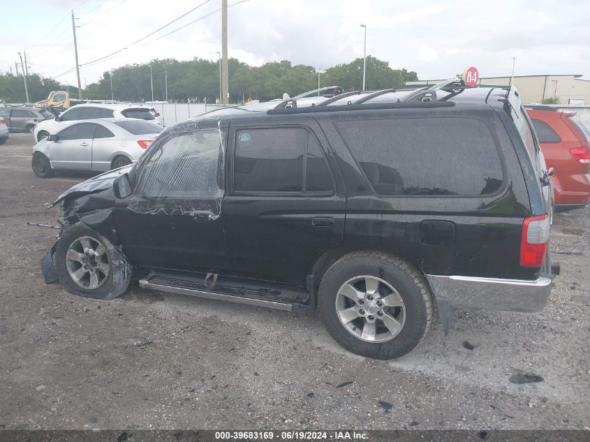 1999 Toyota 4Runner Sr5 V6 VIN: JT3HN86R6X0226874 Lot: 39683169