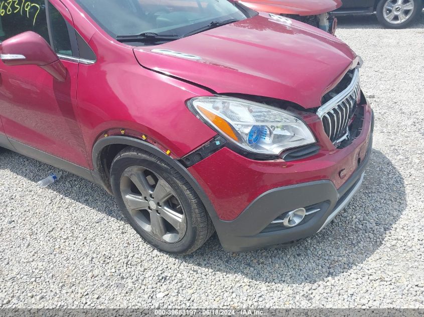 2014 Buick Encore Leather VIN: KL4CJCSB3EB625573 Lot: 39683197