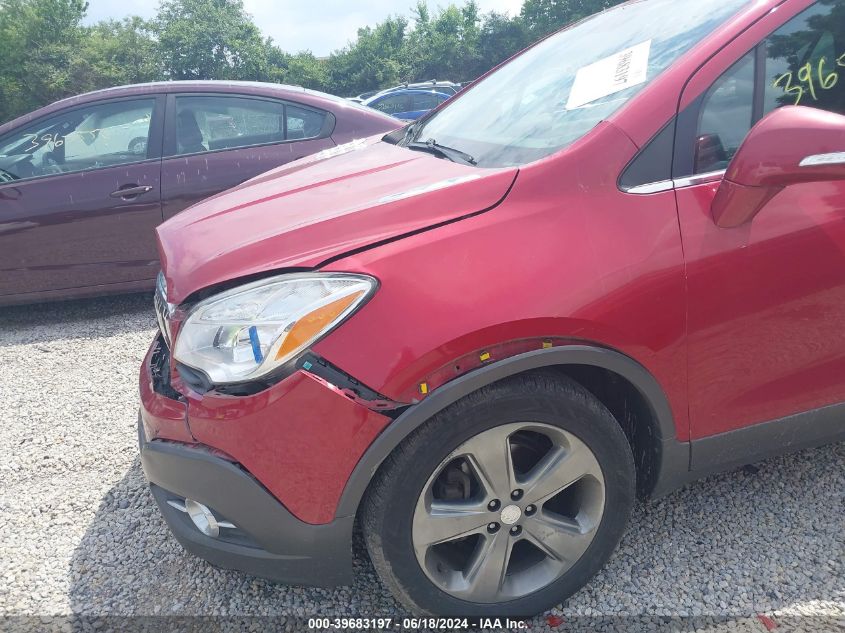 2014 Buick Encore Leather VIN: KL4CJCSB3EB625573 Lot: 39683197