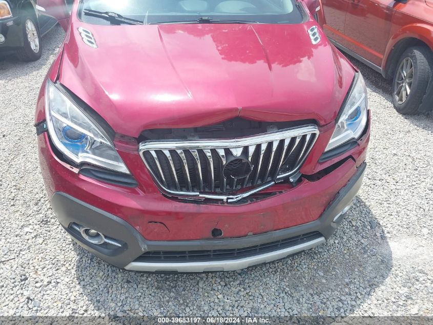 2014 Buick Encore Leather VIN: KL4CJCSB3EB625573 Lot: 39683197