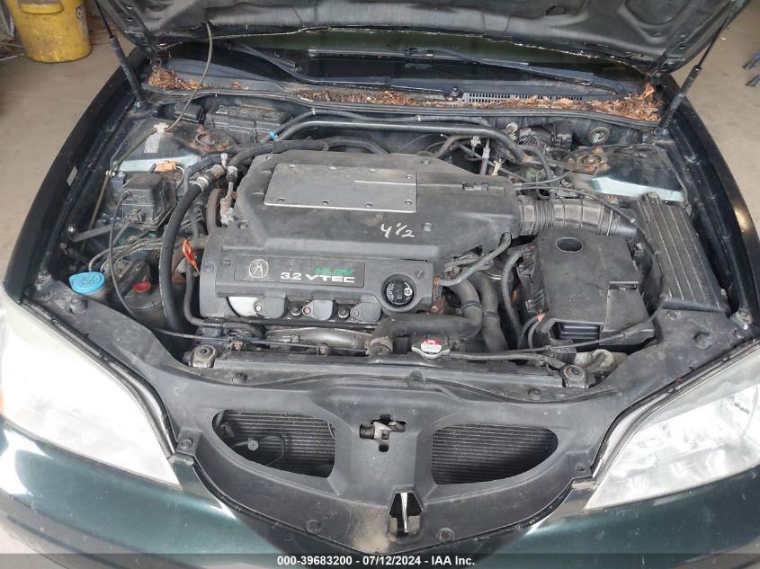 2001 Acura Cl 3.2 VIN: 19UYA42421A010890 Lot: 39683200