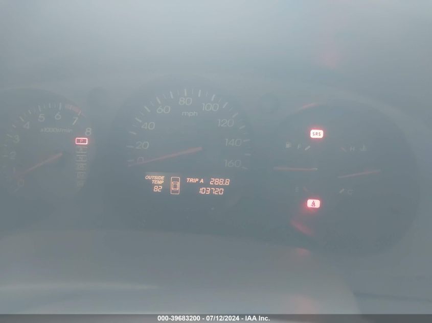 2001 Acura Cl 3.2 VIN: 19UYA42421A010890 Lot: 39683200