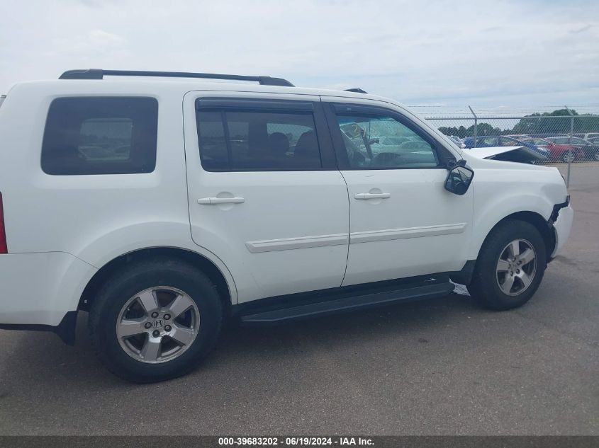 2011 Honda Pilot Ex-L VIN: 5FNYF4H56BB096214 Lot: 39683202