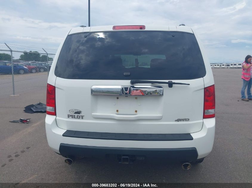 2011 Honda Pilot Ex-L VIN: 5FNYF4H56BB096214 Lot: 39683202