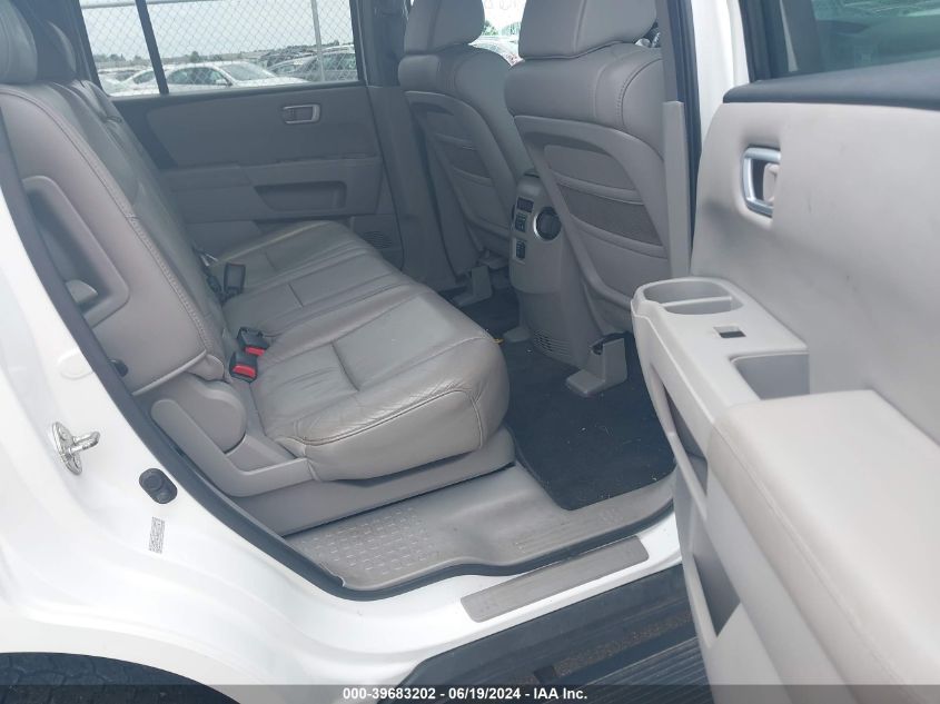 2011 Honda Pilot Ex-L VIN: 5FNYF4H56BB096214 Lot: 39683202