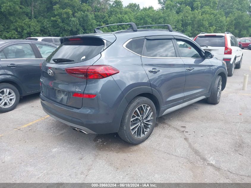 2021 Hyundai Tucson Ultimate VIN: KM8J3CAL4MU295068 Lot: 39683204