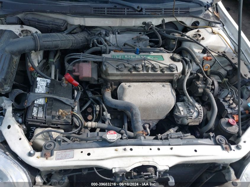 1999 Honda Accord Ex VIN: 1HGCG6677XA078166 Lot: 39683216