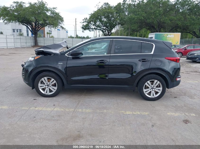2019 Kia Sportage Lx VIN: KNDPMCAC6K7625560 Lot: 39683219
