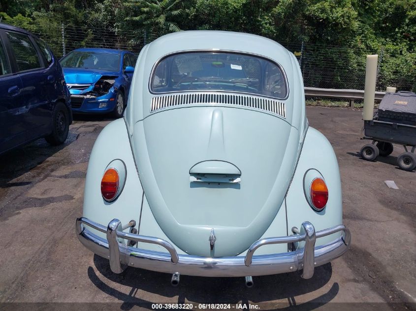 1964 Volkswagen Beetle VIN: 6362882 Lot: 39683220