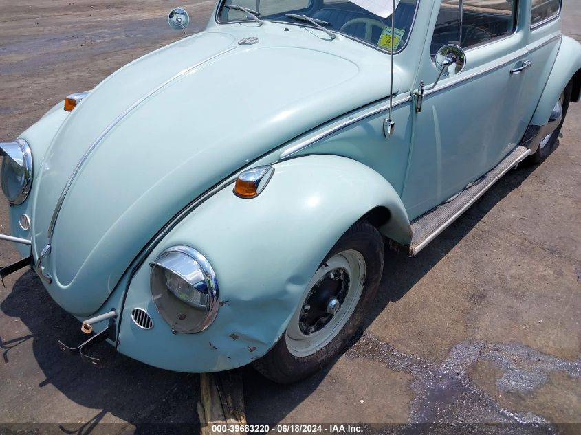 1964 Volkswagen Beetle VIN: 6362882 Lot: 39683220